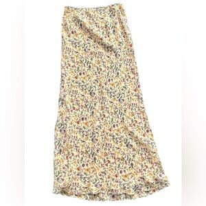 Reformation Layla Floral Midi Skirt Size 4
